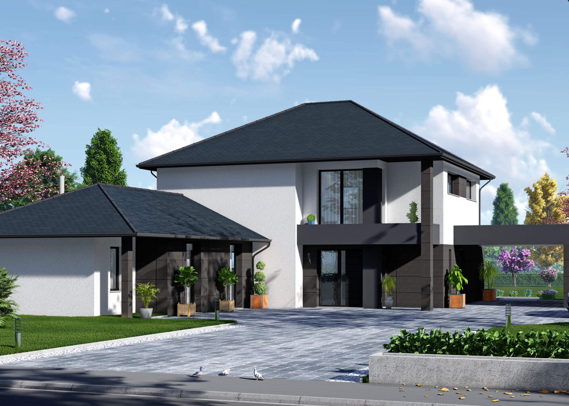 Construction maison contemporaine sur-mesure
