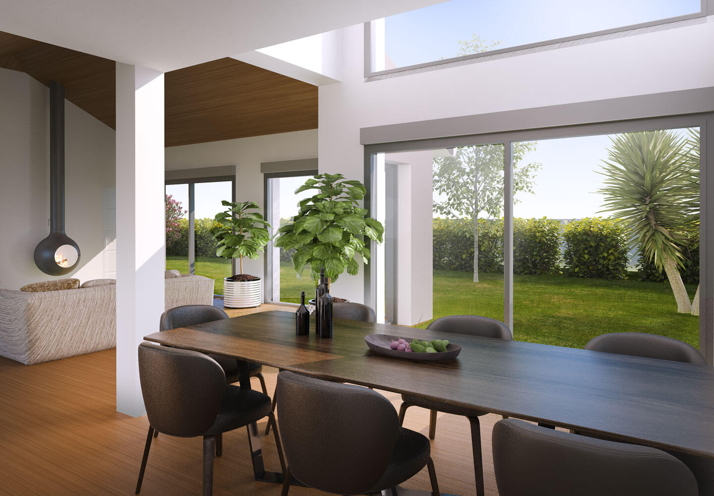 Intérieur design maison contemporaine